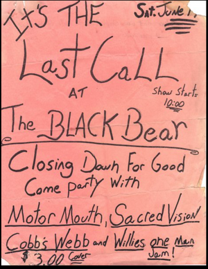 Black Bear Lounge Tee